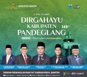 DPRD Provinsi Banten Mengucakan Dirgahayu Kabupaten Pandeglang Ke-149